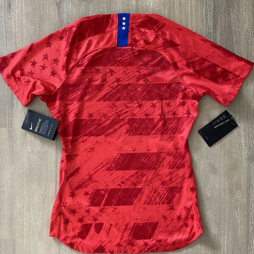 WOMENS NIKE USA 2019 STADIUM AWAY SOCCER JERSEY - Picture 9 of 10